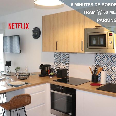 Les Cedres -Tram A 50 Metres, Bordeaux A 5 Minutes, Parking Apartment เซอนง ภายนอก รูปภาพ
